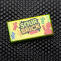 Sour Brick Kids - Tuile 1x2 Imprimée sur Mesure