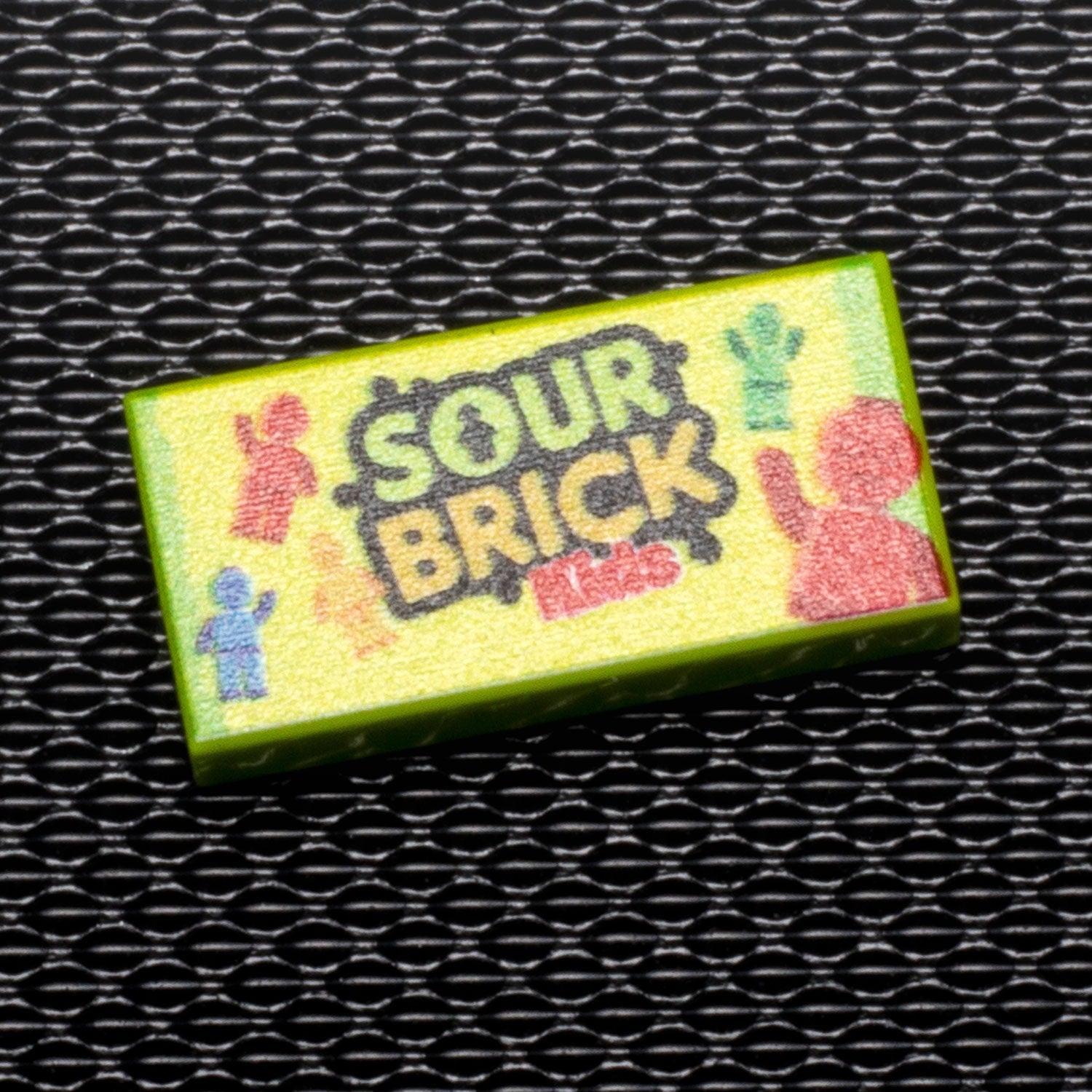 Sour Brick Kids - Tuile 1x2 Imprimée sur Mesure