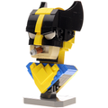 LEGOブロックで作られたウルヴァリンバストMOC