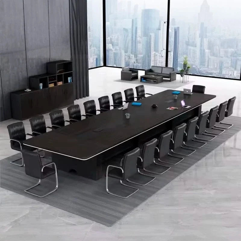 Hendley · Black Conference Room Table