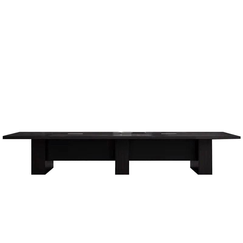 Hendley · Black Conference Room Table