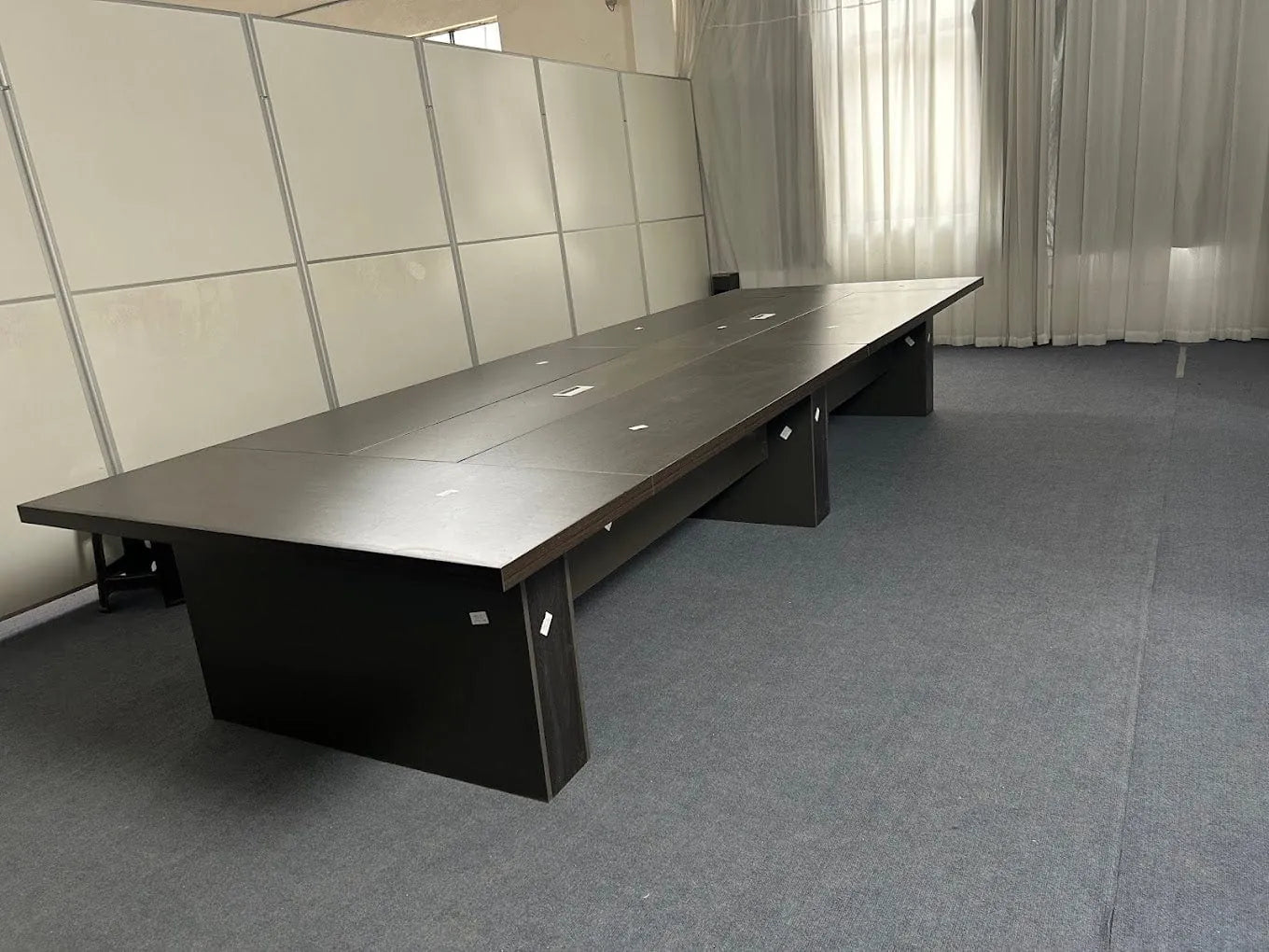 Hendley · Black Conference Room Table