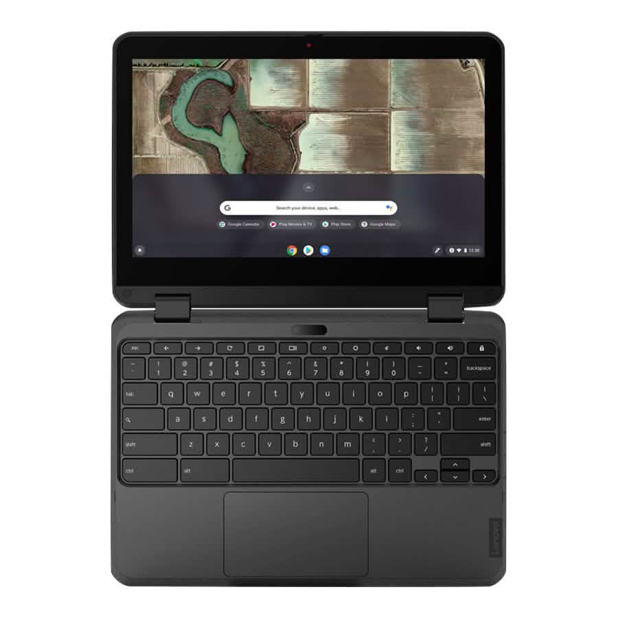 Lenovo Chromebook 500e 11,6" tactile Intel Celeron N3450 1600 MHz RAM 32 Go SSD (Reconditionné)