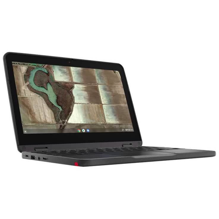 Lenovo Chromebook 500e 11,6" tactile Intel Celeron N3450 1600 MHz RAM 32 Go SSD (Reconditionné)