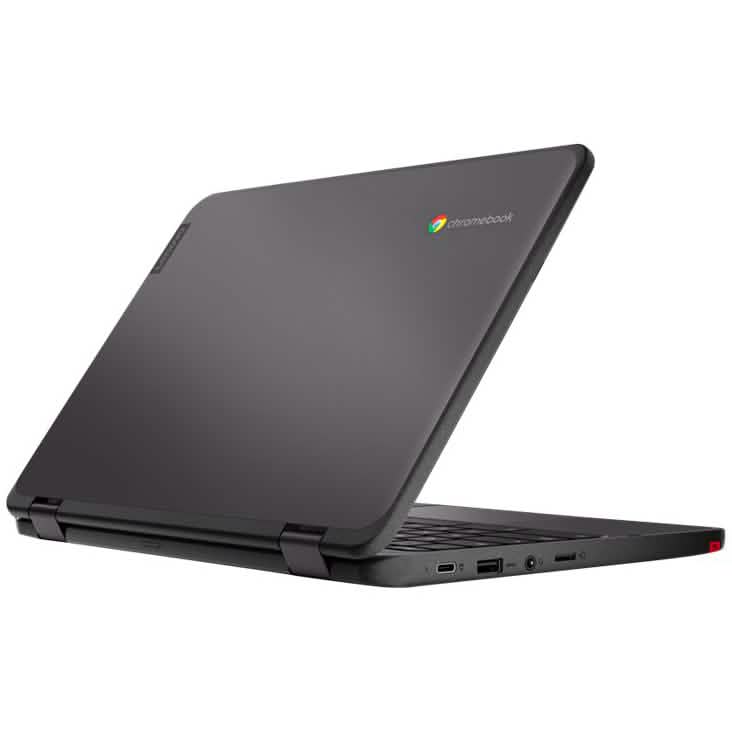 Lenovo Chromebook 500e 11,6" tactile Intel Celeron N3450 1600 MHz RAM 32 Go SSD (Reconditionné)