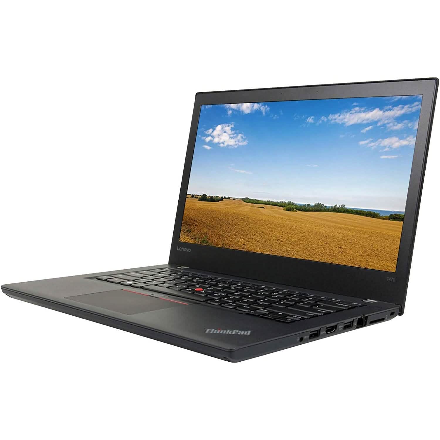Lenovo T470 14" Core i5-6300U 2.4GHz 8Go RAM 256Go SSD (Reconditionné)