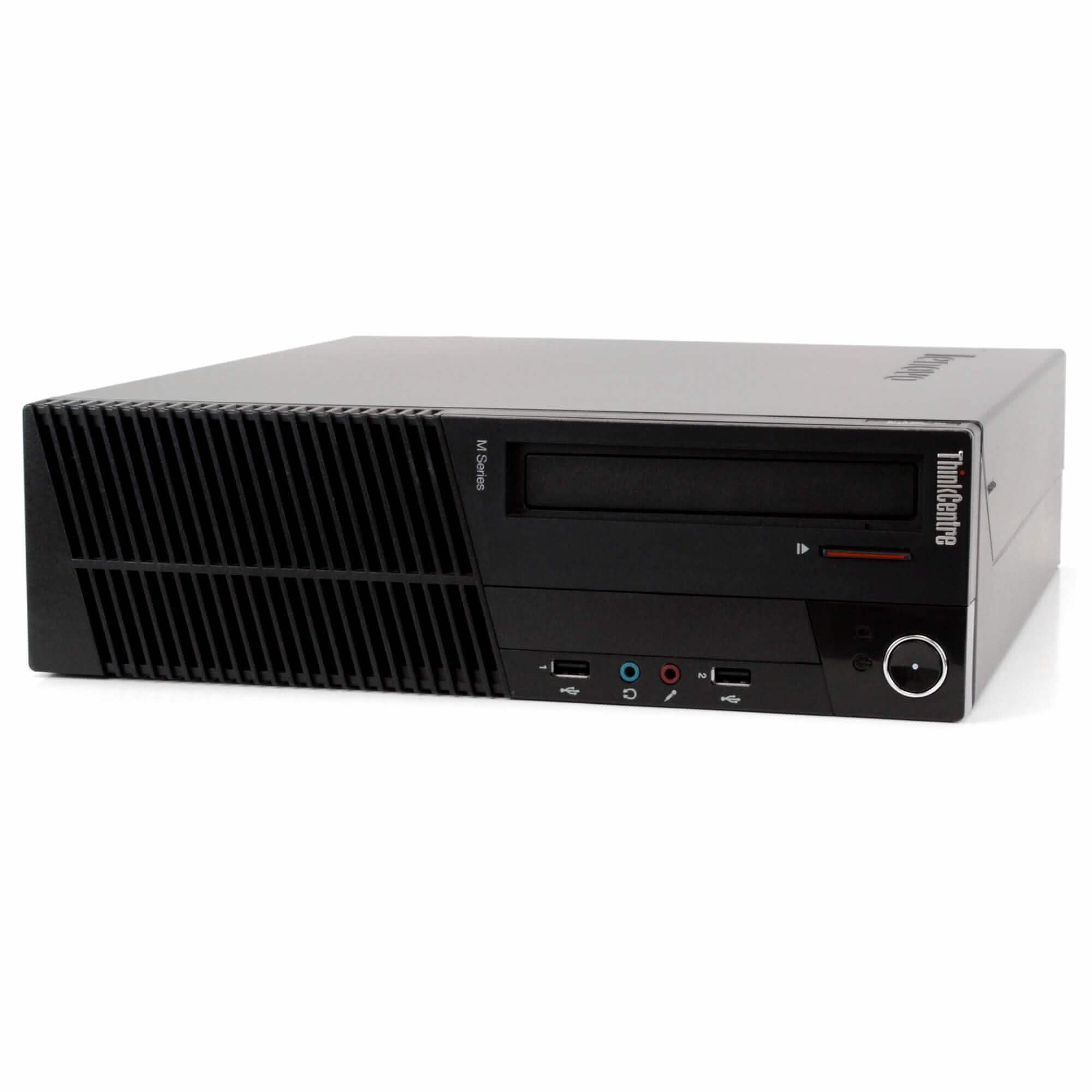 Lenovo ThinkCentre M92 Desktop Computer with 19" Flat Screen Monitor (Refurbished)