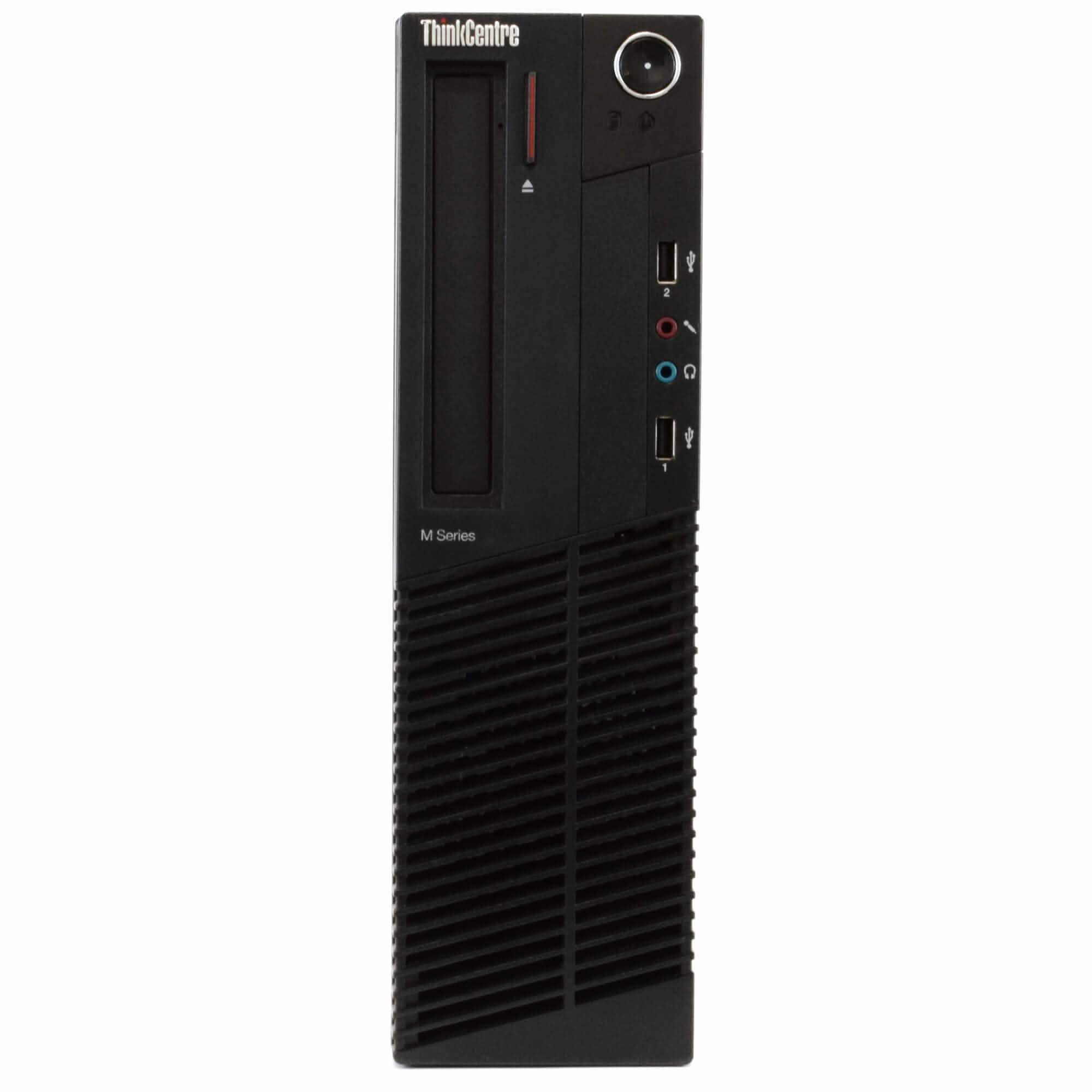 Lenovo ThinkCentre M92 Desktop Computer with 19" Flat Screen Monitor (Refurbished)