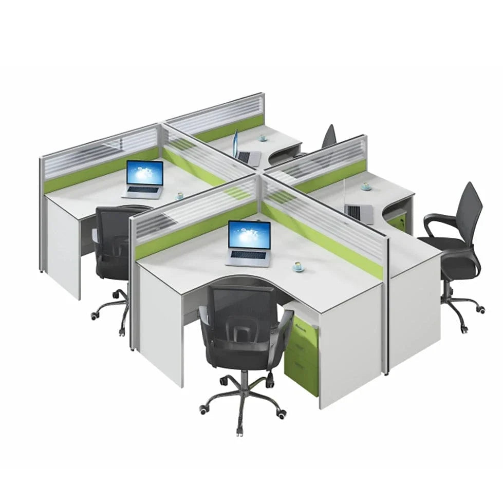 Velnor · L-Shaped Cubicle Workstation