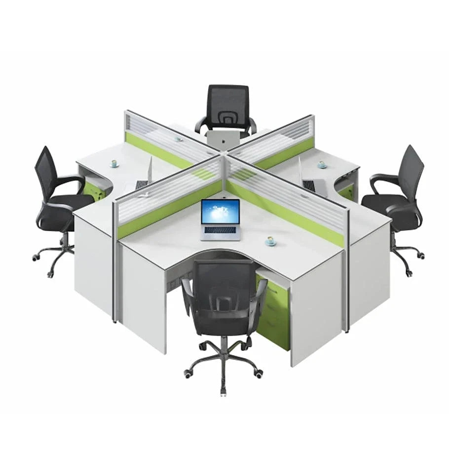 Velnor · L-Shaped Cubicle Workstation