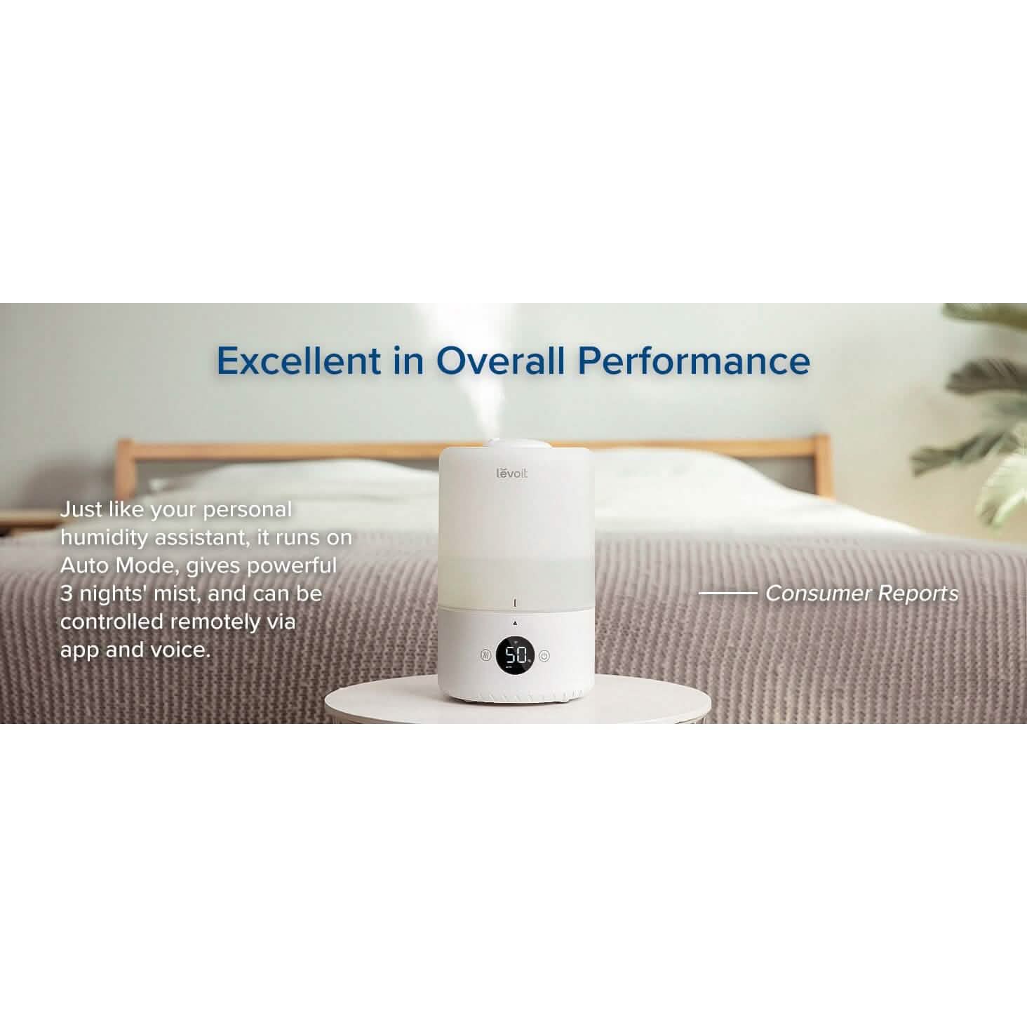 LEVOIT Dual200S Smart Cool Mist Humidifier