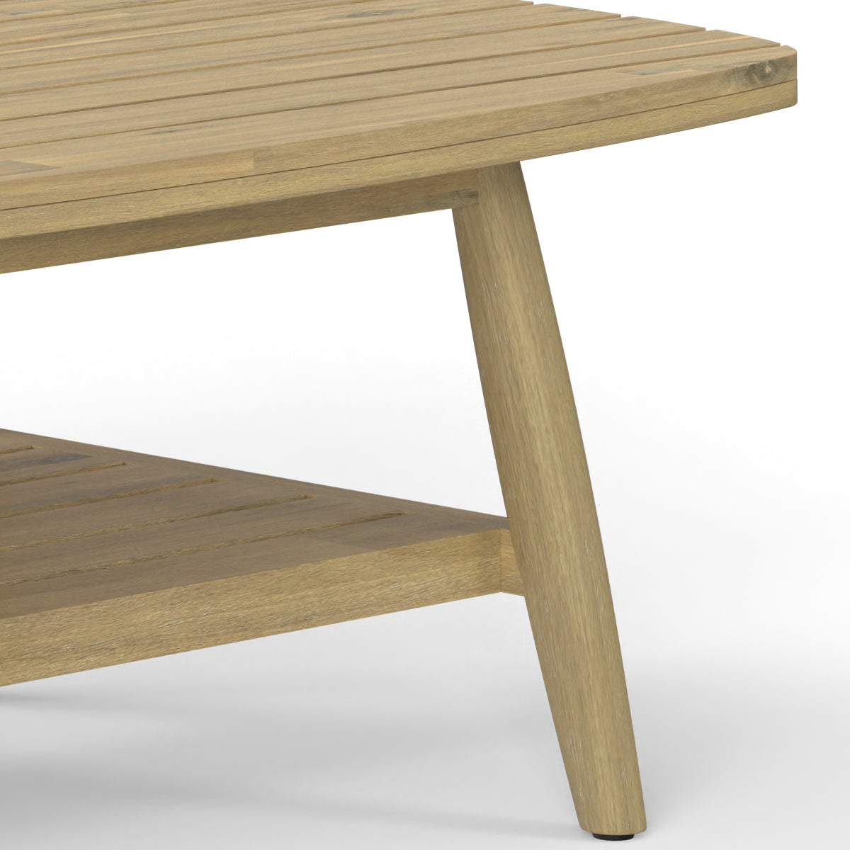 Bayshore Outdoor Coffee Table - Light Teak