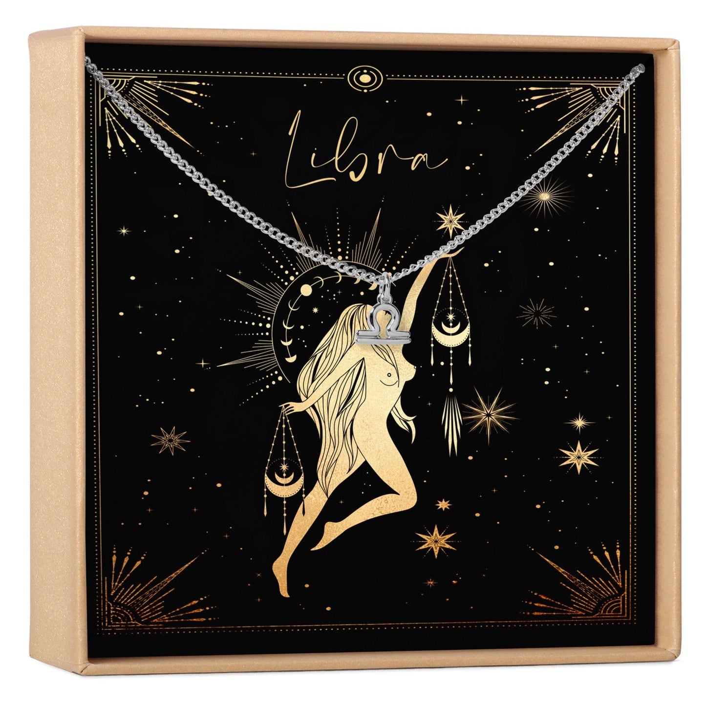 Libra Zodiac Deity Necklace
