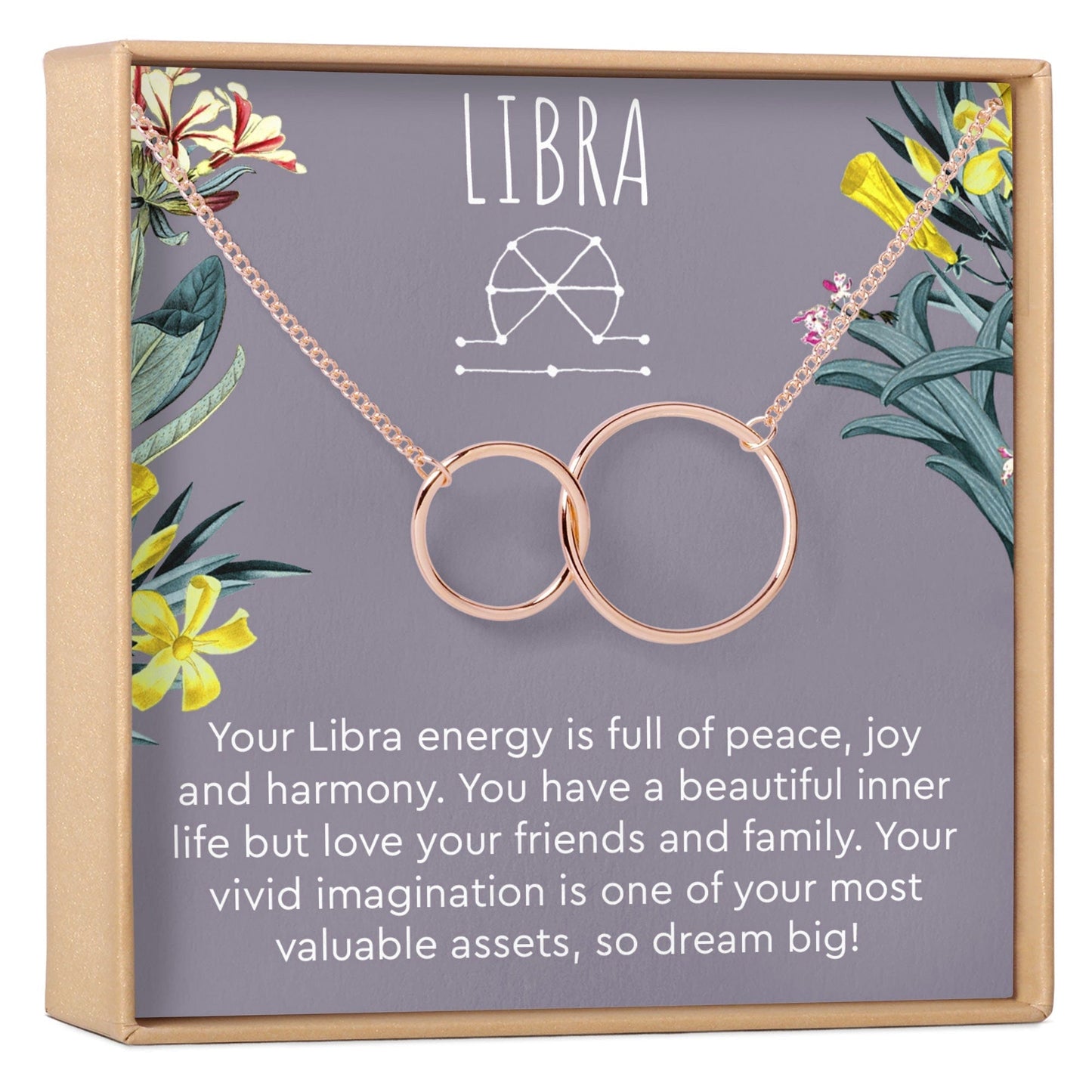 Libra Zodiac Gift Necklace