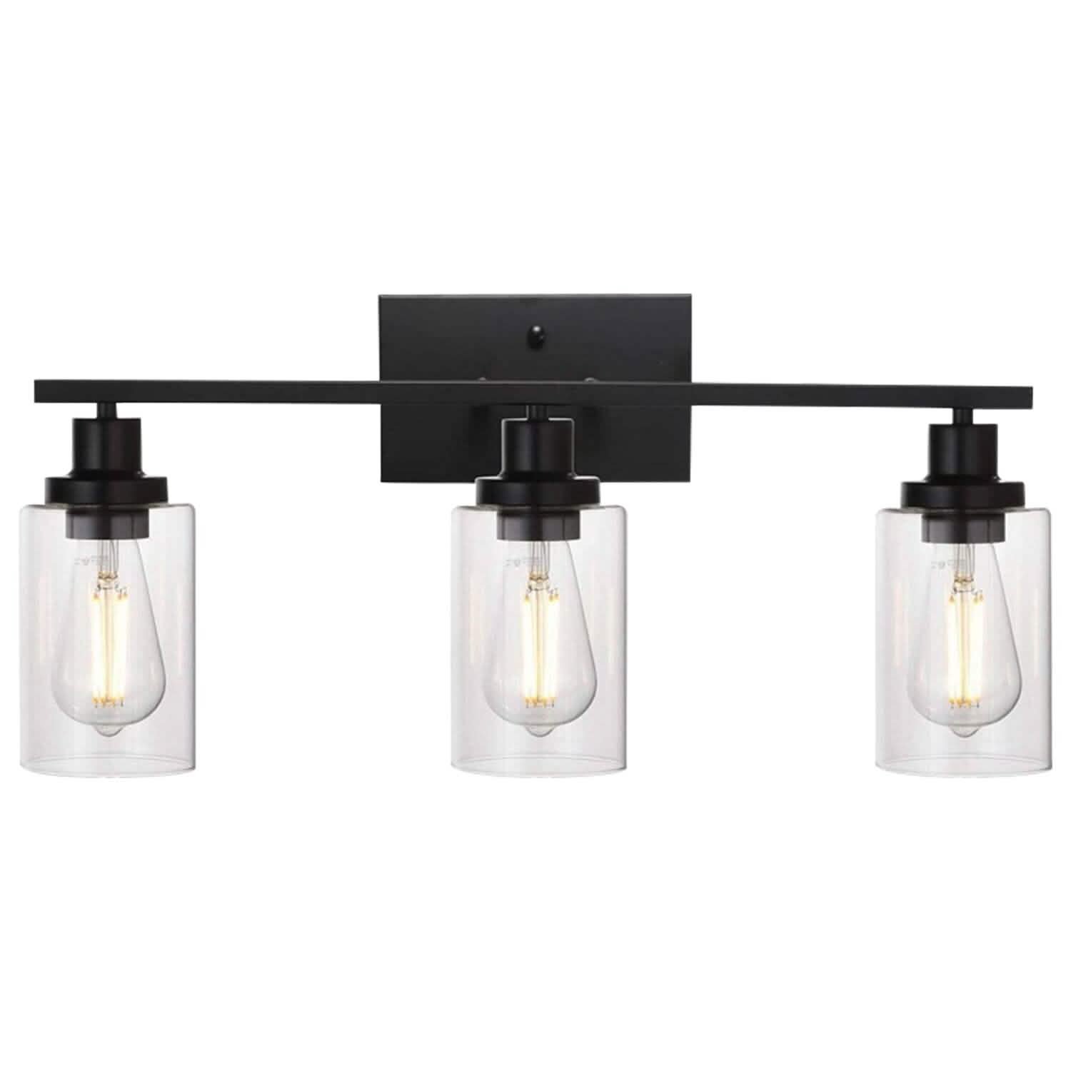Light Wall Scone Lighting with Clear Glass