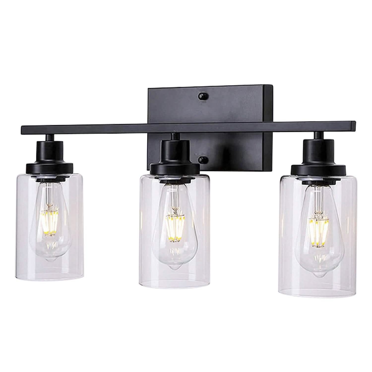 Light Wall Scone Lighting with Clear Glass