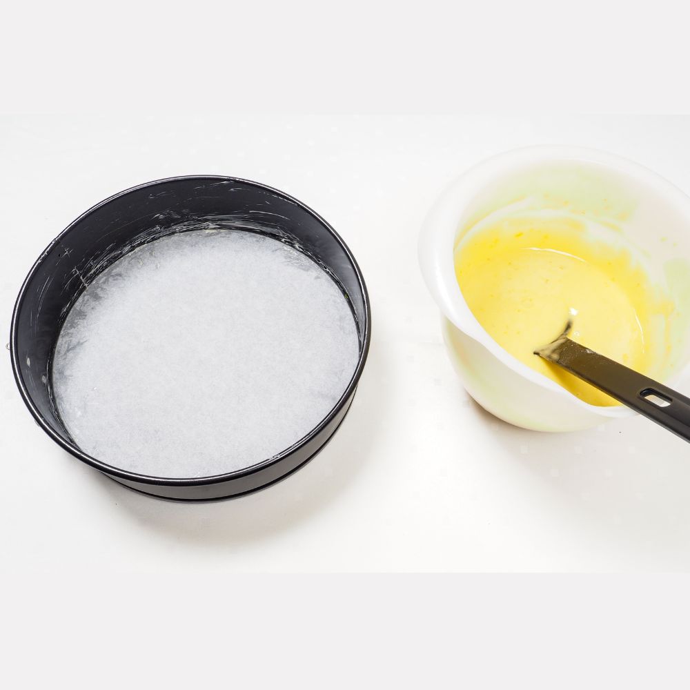 Ronds de papier sulfurisé sec pour moules de cuisson