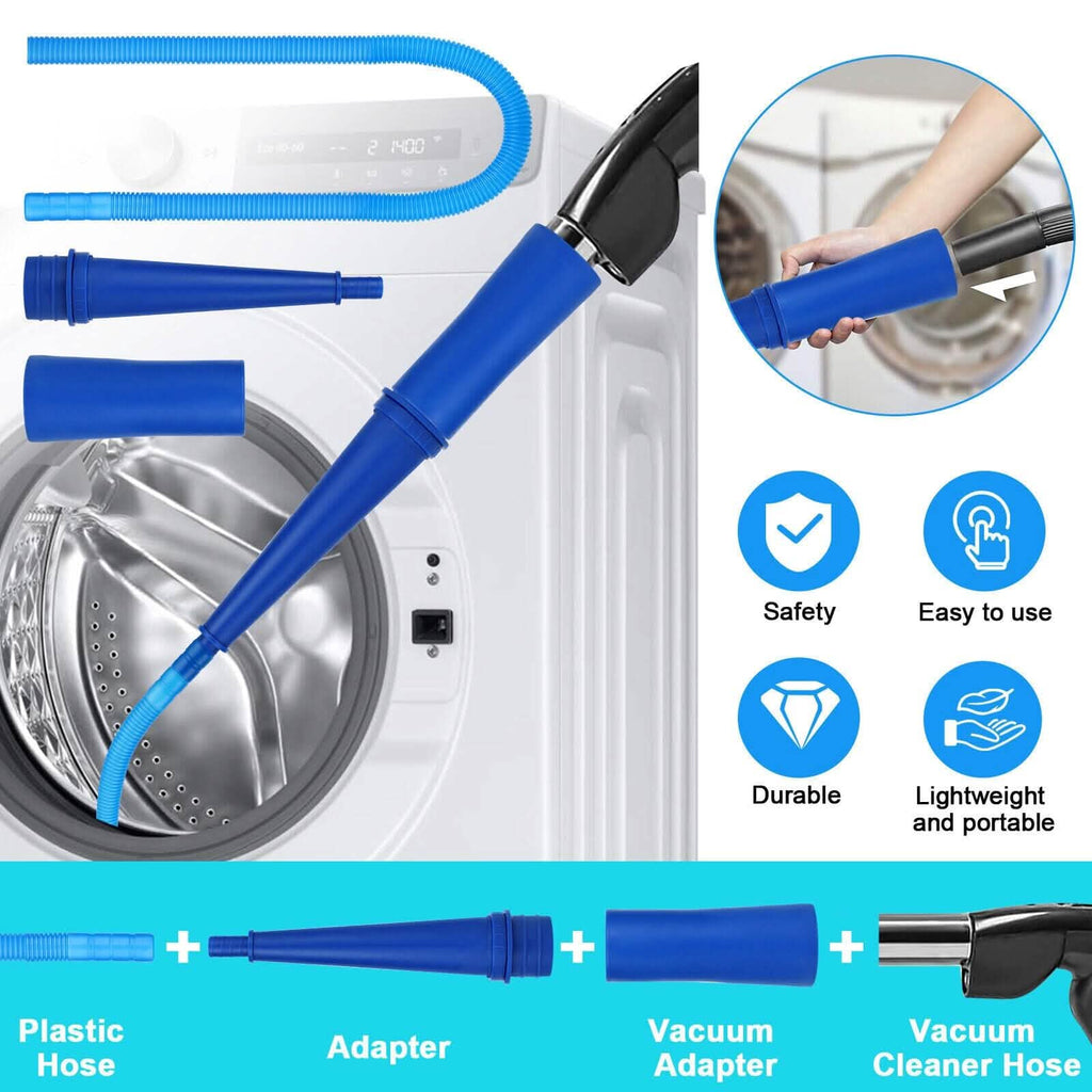 Brosse anti-peluches Kits de nettoyage de pièges à charpie de sèche-linge Tuyau de réfrigérateur de nettoyage