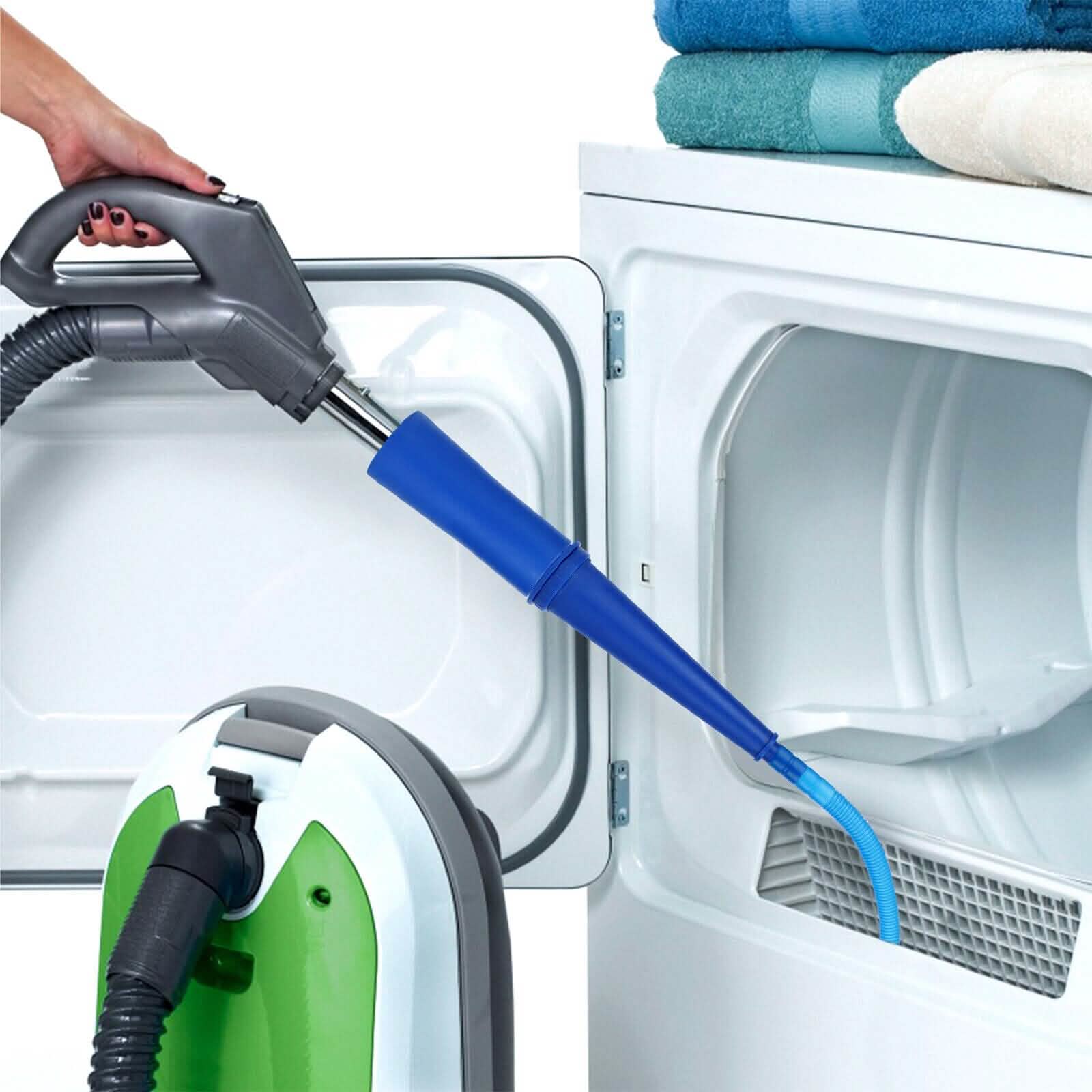 Brosse anti-peluches Kits de nettoyage de pièges à charpie de sèche-linge Tuyau de réfrigérateur de nettoyage