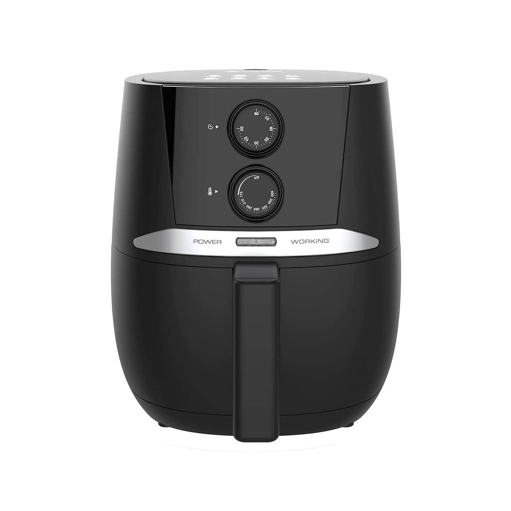 Friteuse à air 4,5 QT Four sans huile avec bouton rotatif Maison