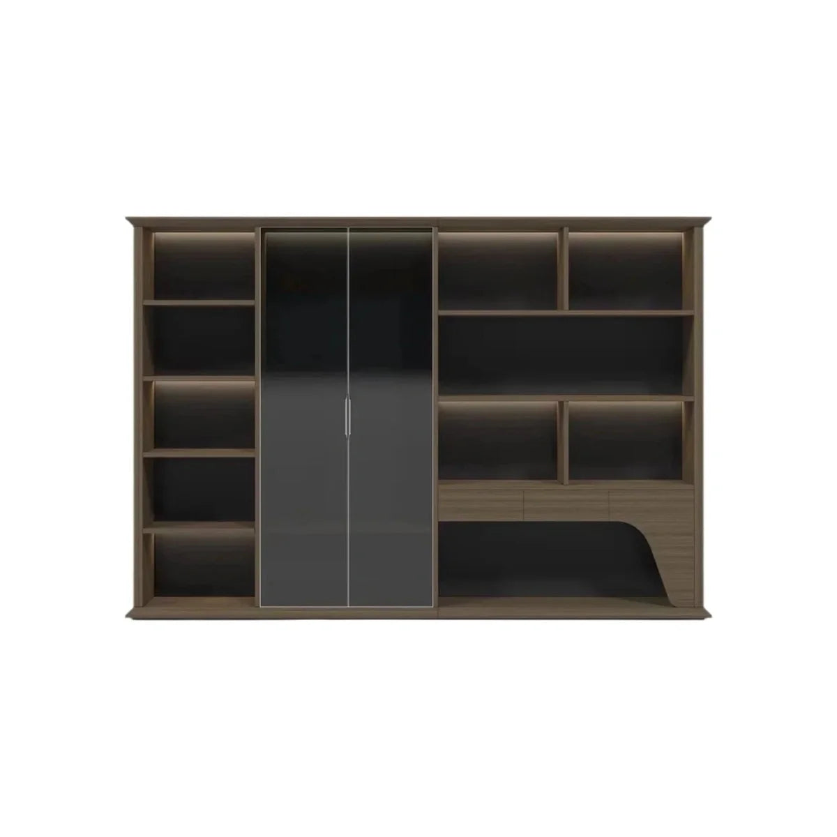 Langley · Modern Office Shelves