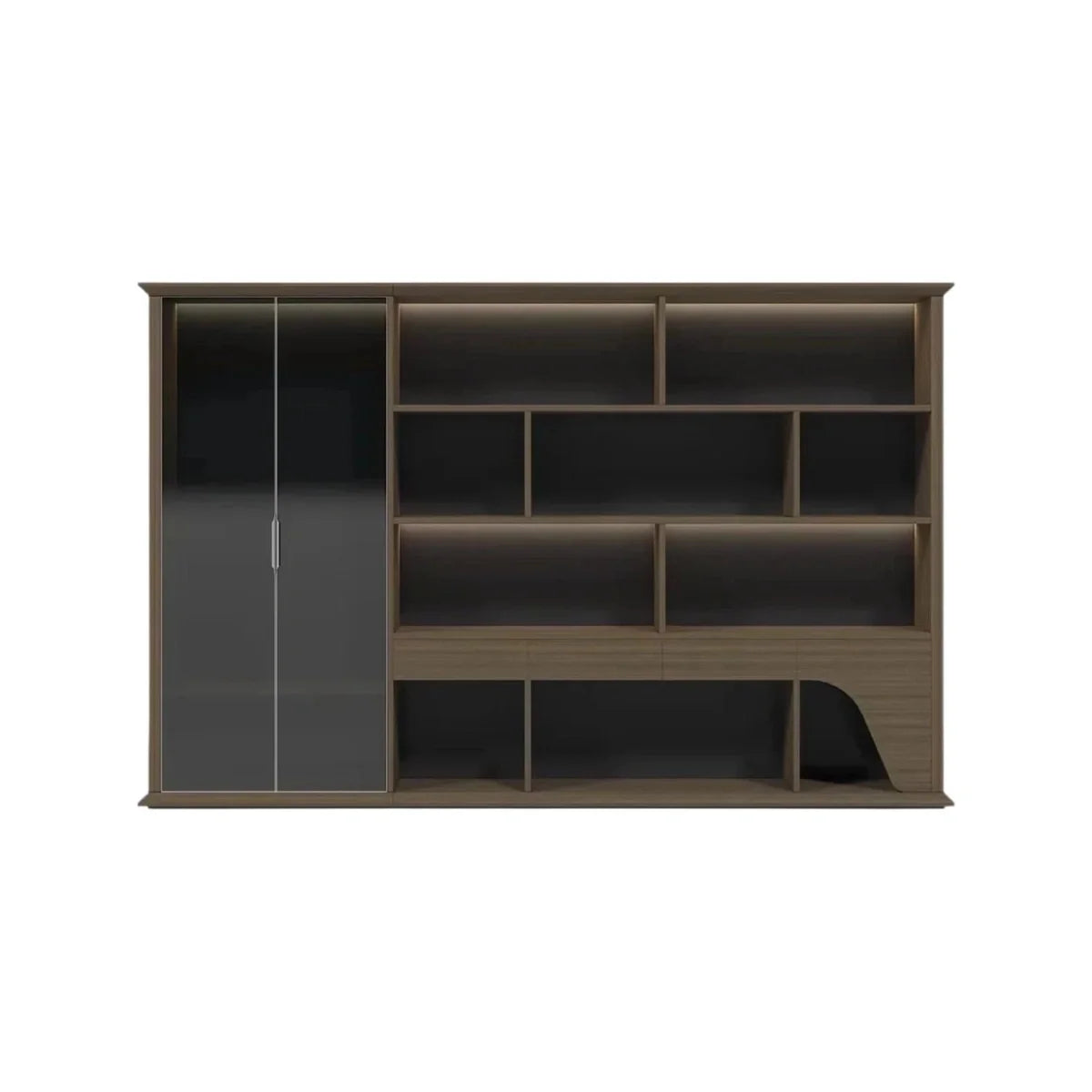 Langley · Modern Office Shelves
