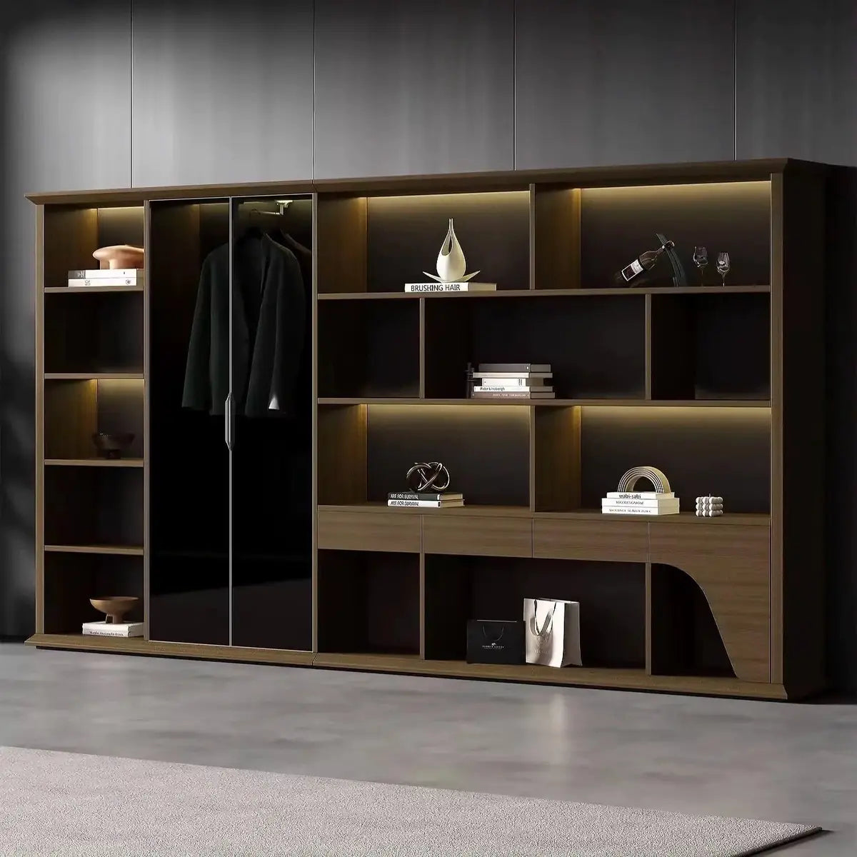 Langley · Modern Office Shelves