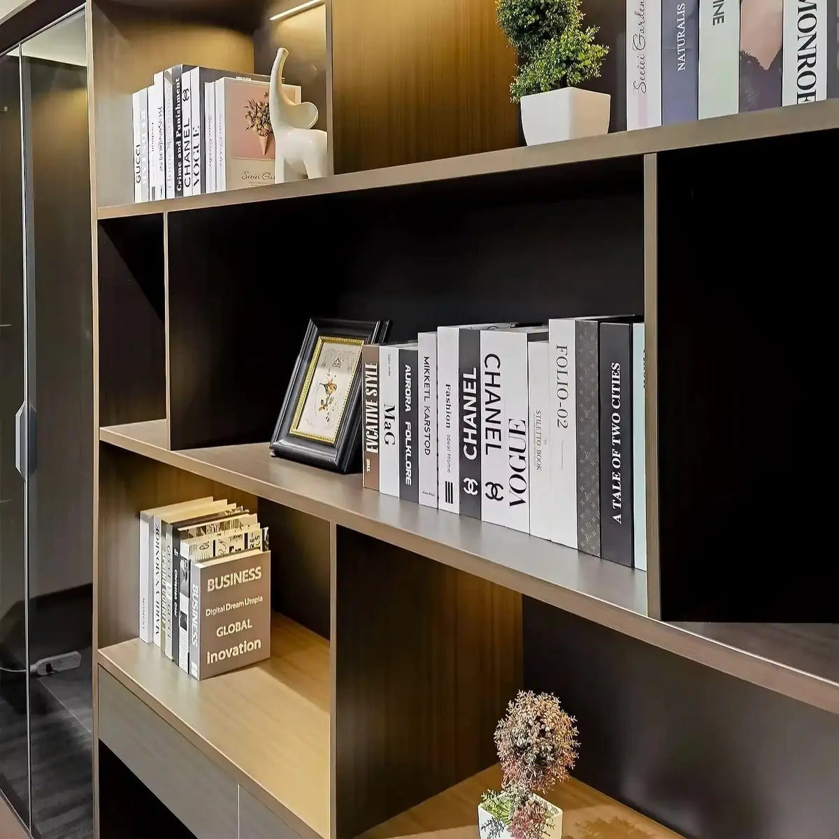 Langley · Modern Office Shelves