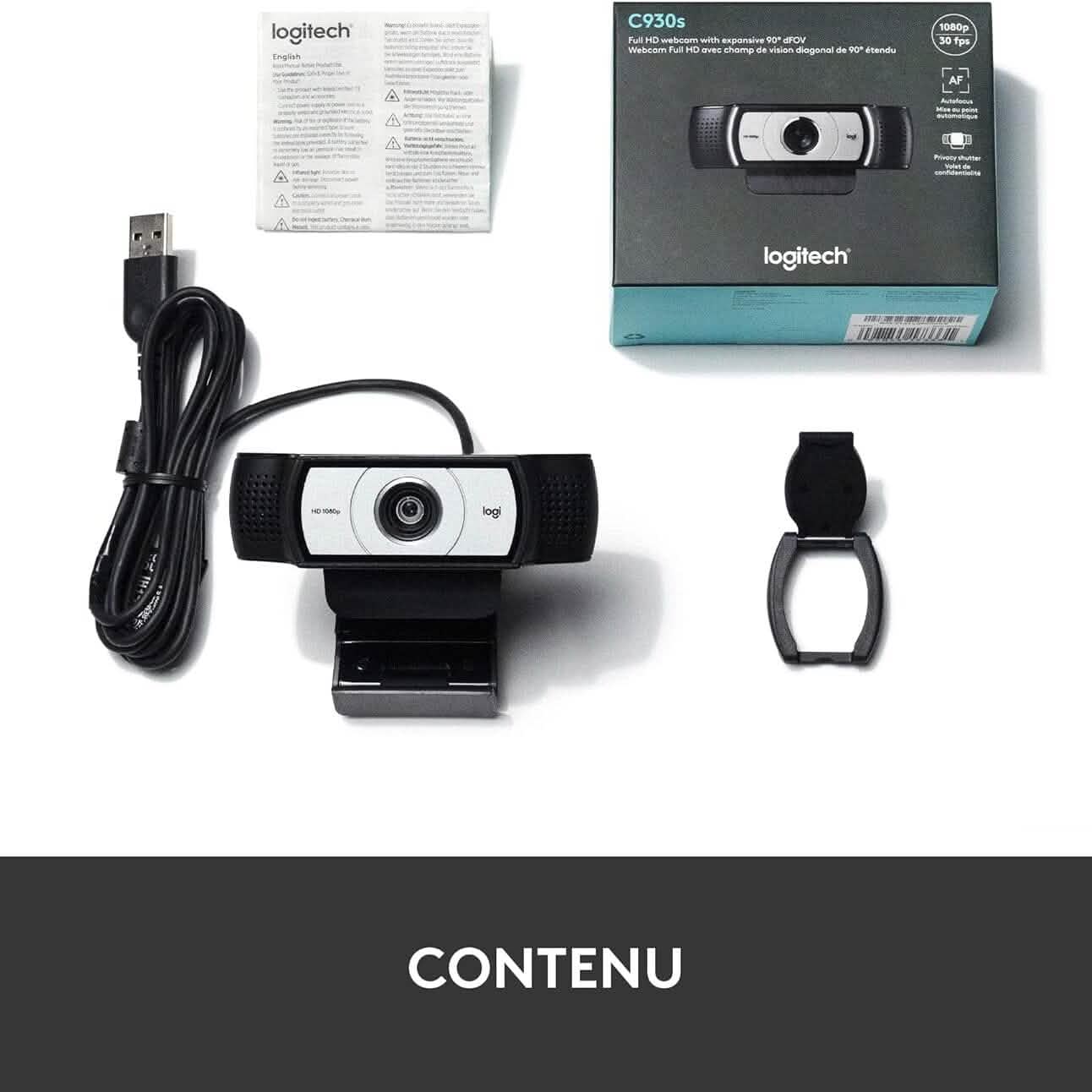 Logitech C930e ウェブカメラ（リファービッシュ品）