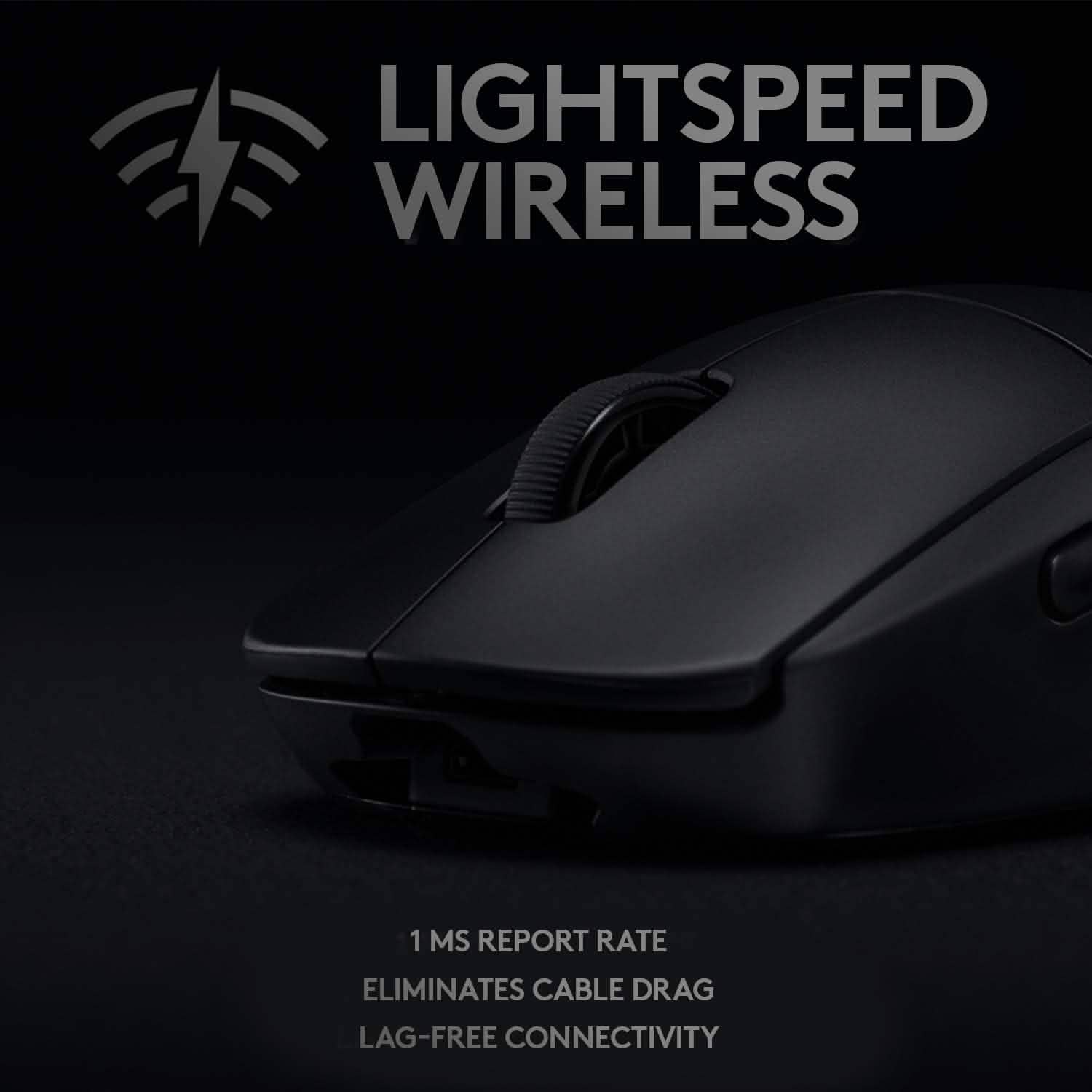 Logitech G Pro Wireless Gaming FPS Mouse with Advanced Gaming Sensor (Refurbished)