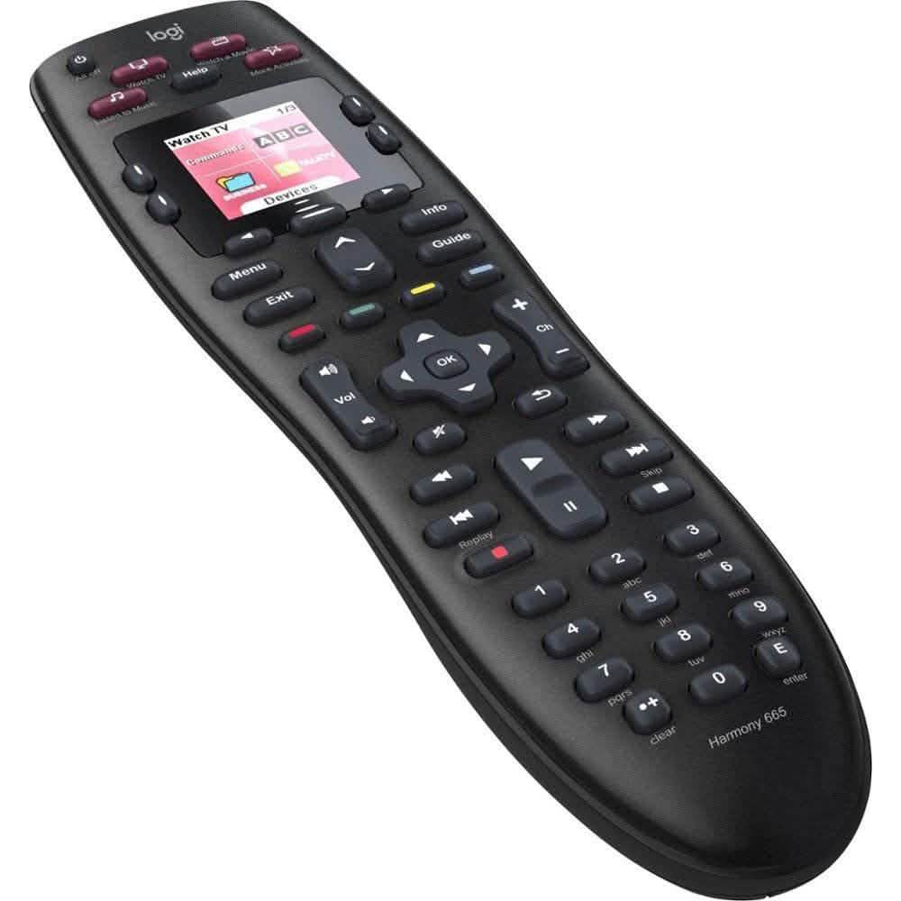 Télécommande universelle avancée Logitech Harmony 665 avec écran LCD couleur (reconditionnée)