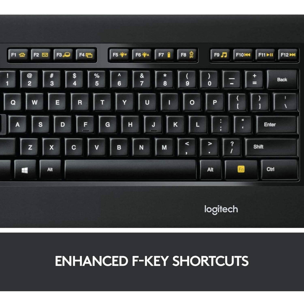Clavier d'ordinateur sans fil éclairé Logitech K800 (Reconditionné)
