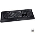 Clavier d'ordinateur sans fil éclairé Logitech K800 (Reconditionné)