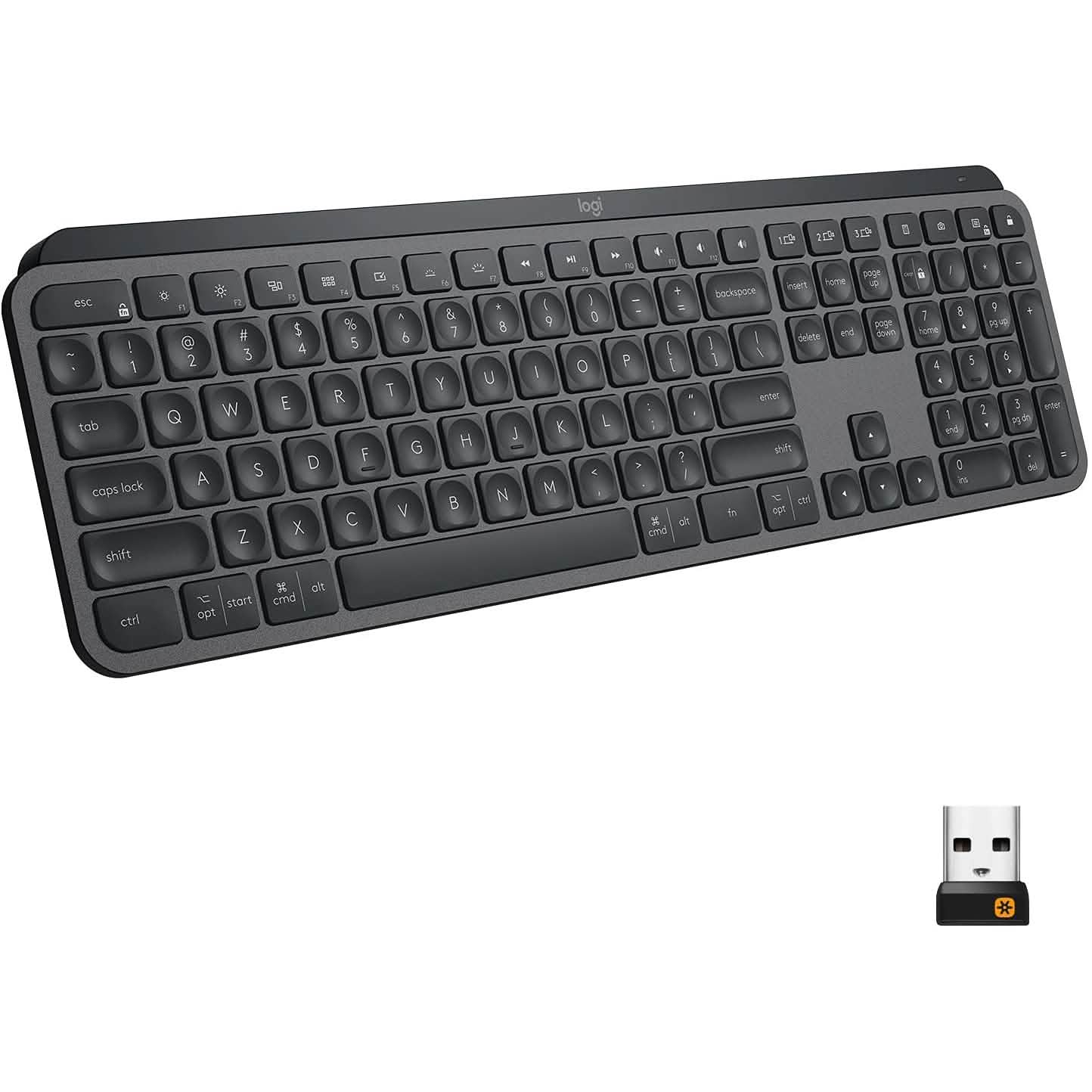 Logitech MX Keys Advanced Wireless Illuminated Keyboard