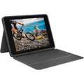 ロジクール スリムフォリオ Bluetoothキーボードケース iPad（第10世代）用 ワイヤレスキーボード一体型 オックスフォードグレー