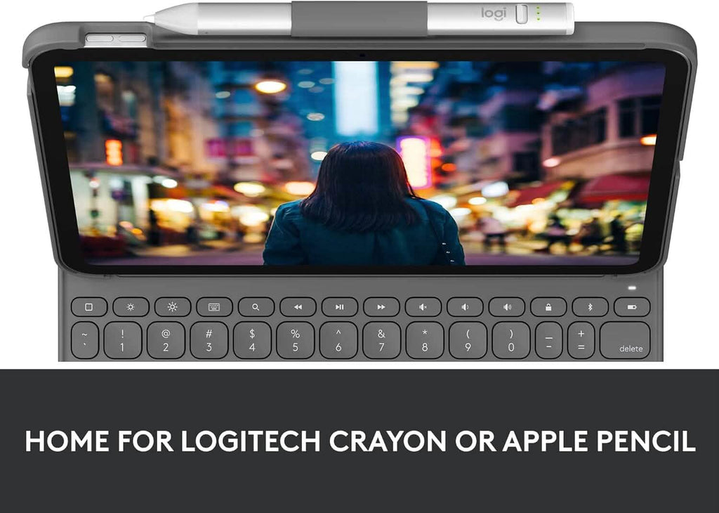 ロジクール Slim Folio Bluetooth キーボードケース iPad（第10世代）用 ワイヤレスキーボード一体型（リファービッシュ品）