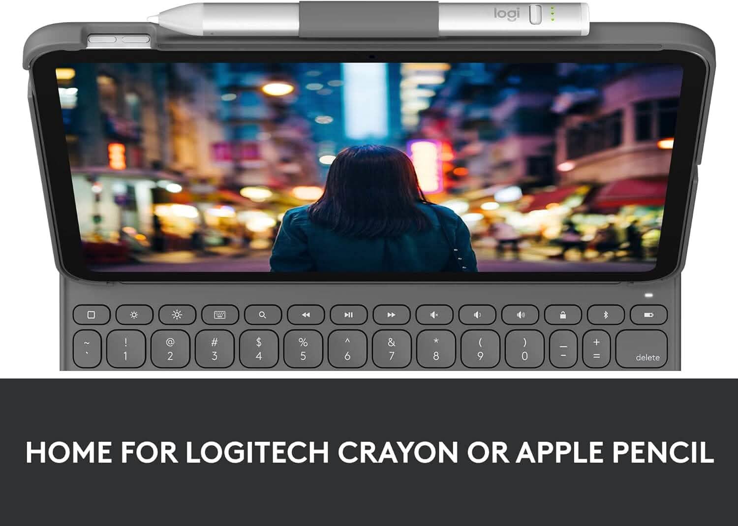 ロジクール Slim Folio Bluetooth キーボードケース iPad（第10世代）用 ワイヤレスキーボード一体型（リファービッシュ品）