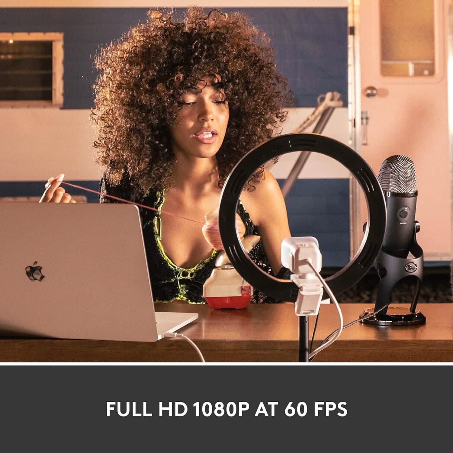 Logitech StreamCam, Live Streaming Webcam  (Refurbished)