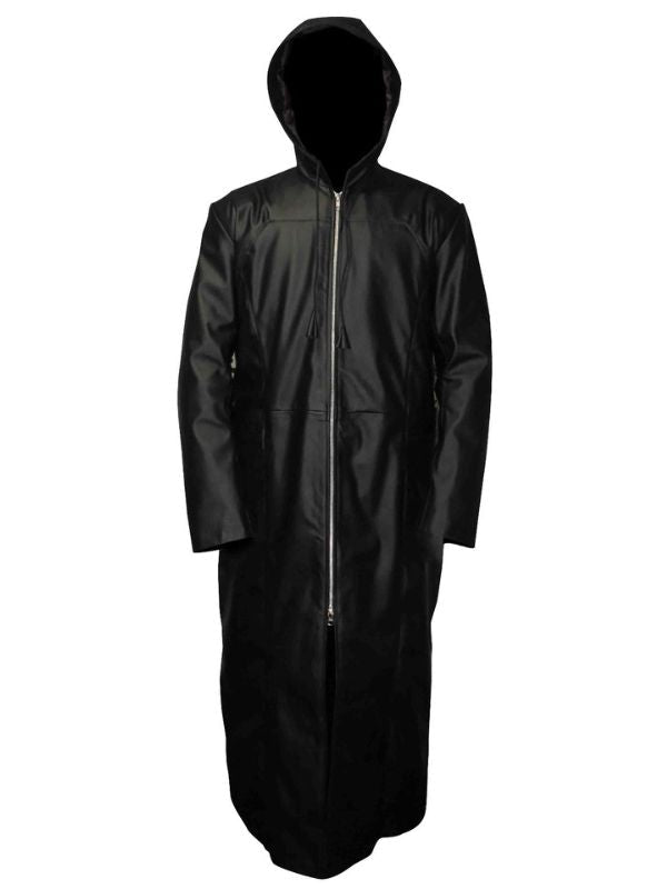 Long Winter Coat Hoodie Style