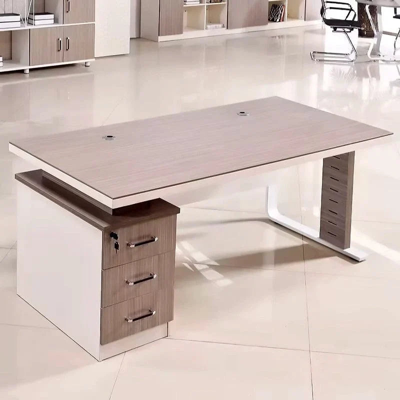 Vesper · Executive Desk w/ Mobile Storage
