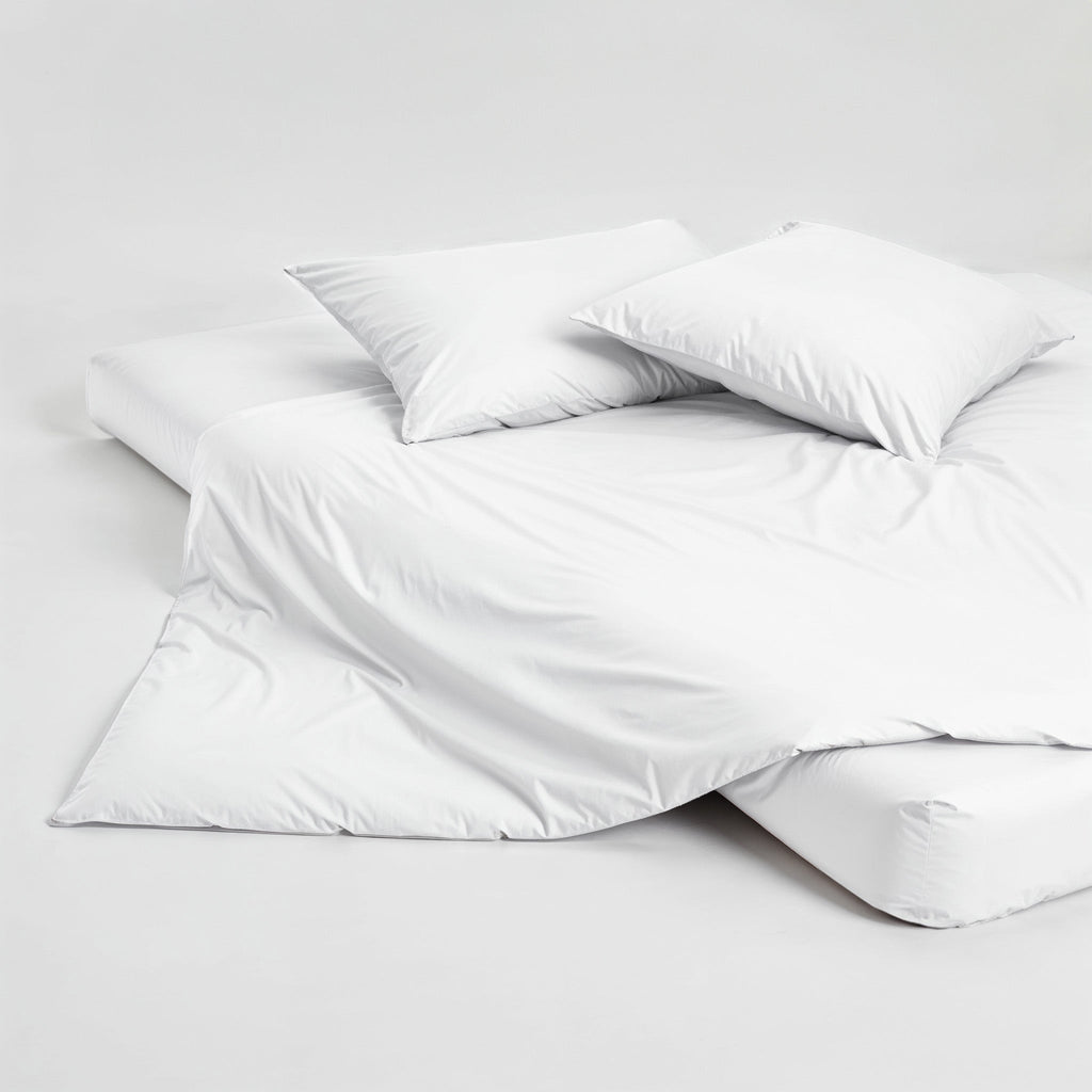 Housse de couette de luxe en satin de coton australien