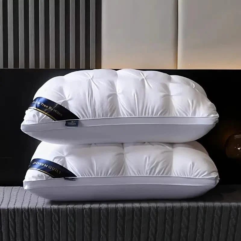 Luxury 5-Star Hotel Quality Pillow Hypoallergenic Polyester Cover