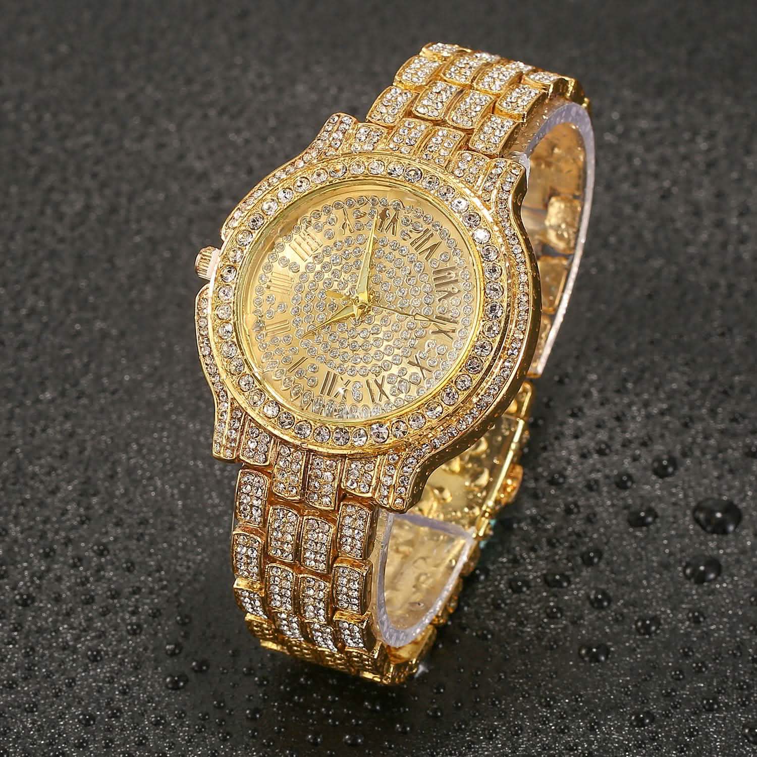 Luxury Crystal Rhinestone Quartz Watch