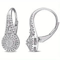 Boucles d'oreilles de luxe Huit Cœurs avec zircone cubique