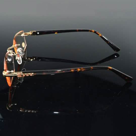 Luxury Men Diamond Glasses
