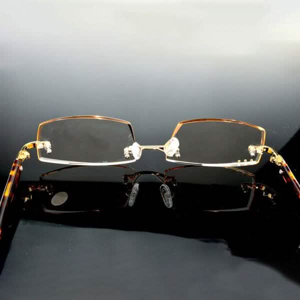 Luxury Men Diamond Glasses