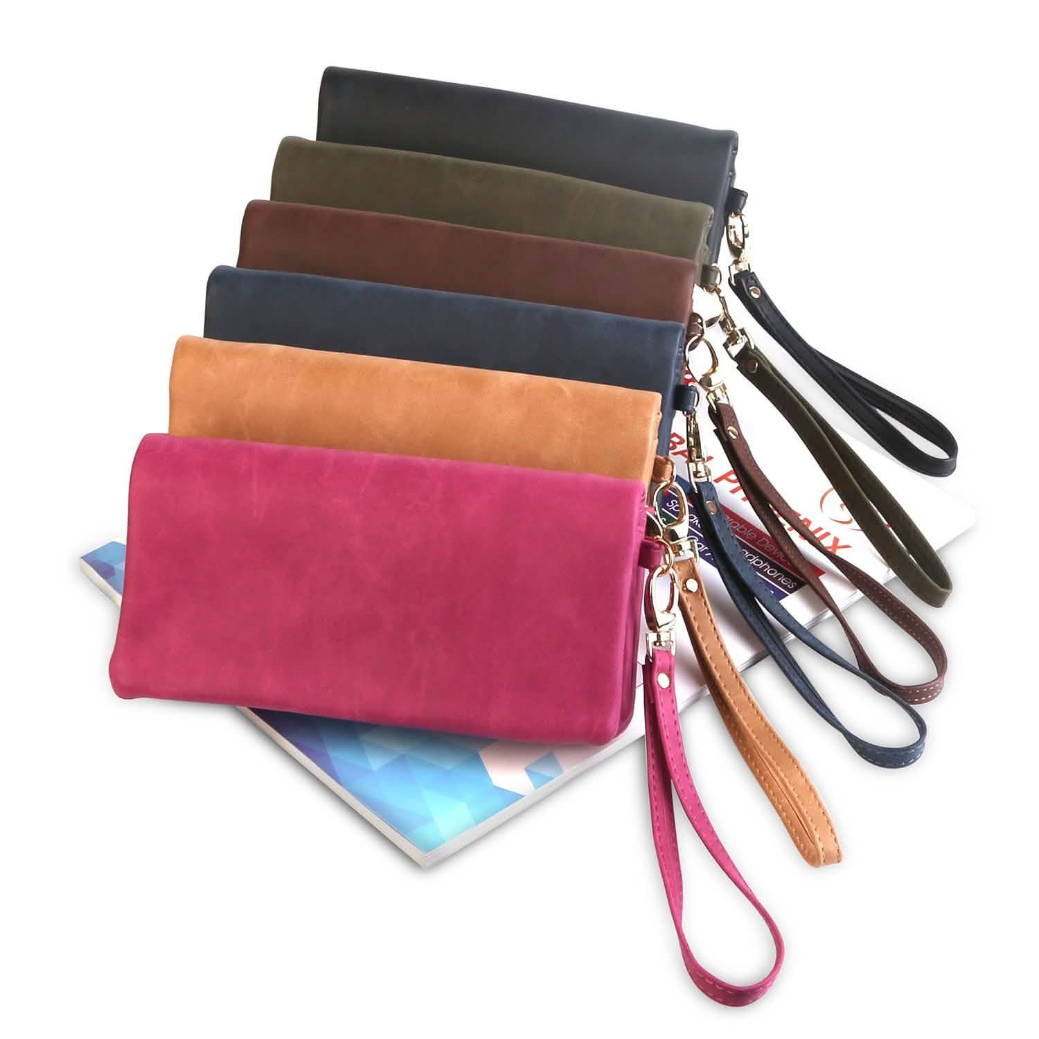 Luxury Women's Leather Clutch Wallet
