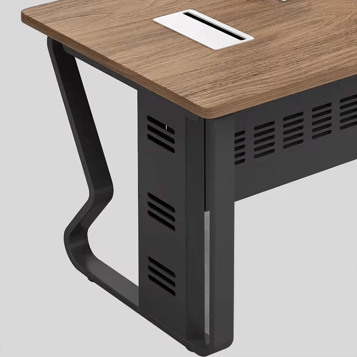 Patton · Executive Desk w/ Mobile Storage