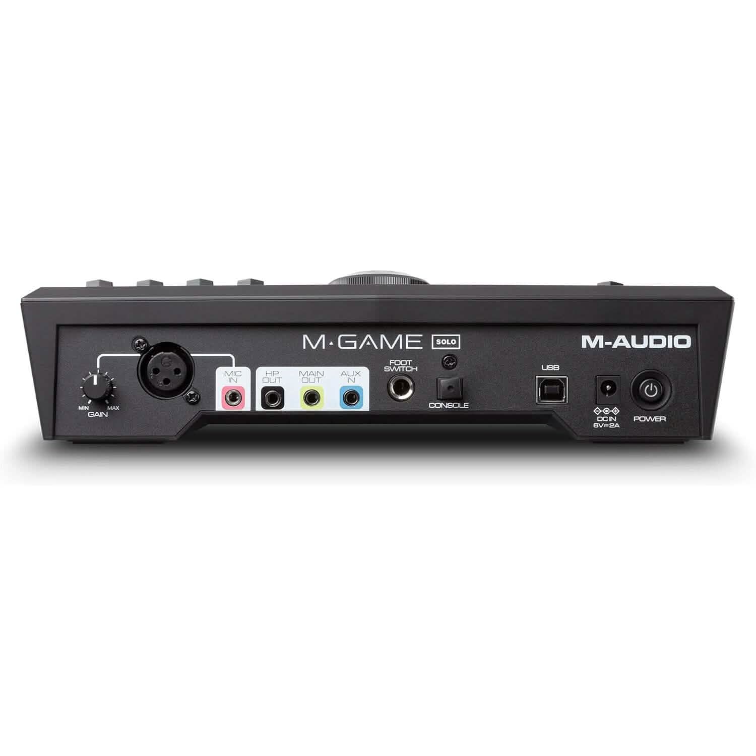 Interface audio USB et mixeur M-Game Solo pour le streaming et le gaming (Reconditionné)
