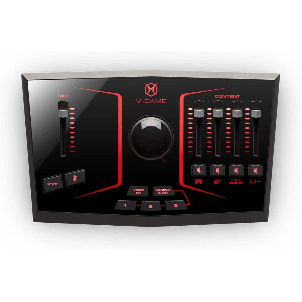 Interface audio USB et mixeur M-Game Solo pour le streaming et le gaming (Reconditionné)